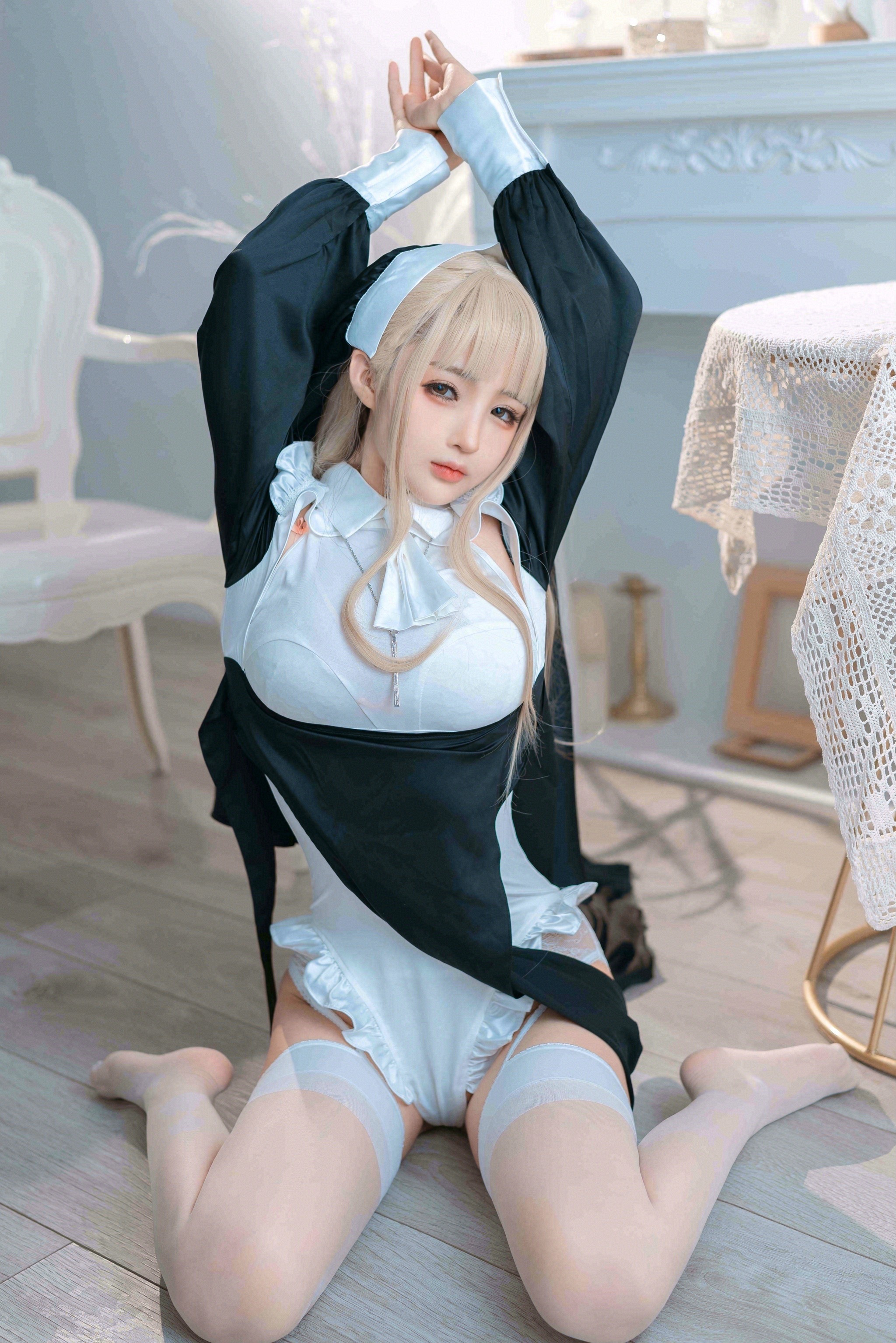 图片[1]-桜井宁宁 – NO.038 修女 [41P]-XikXak